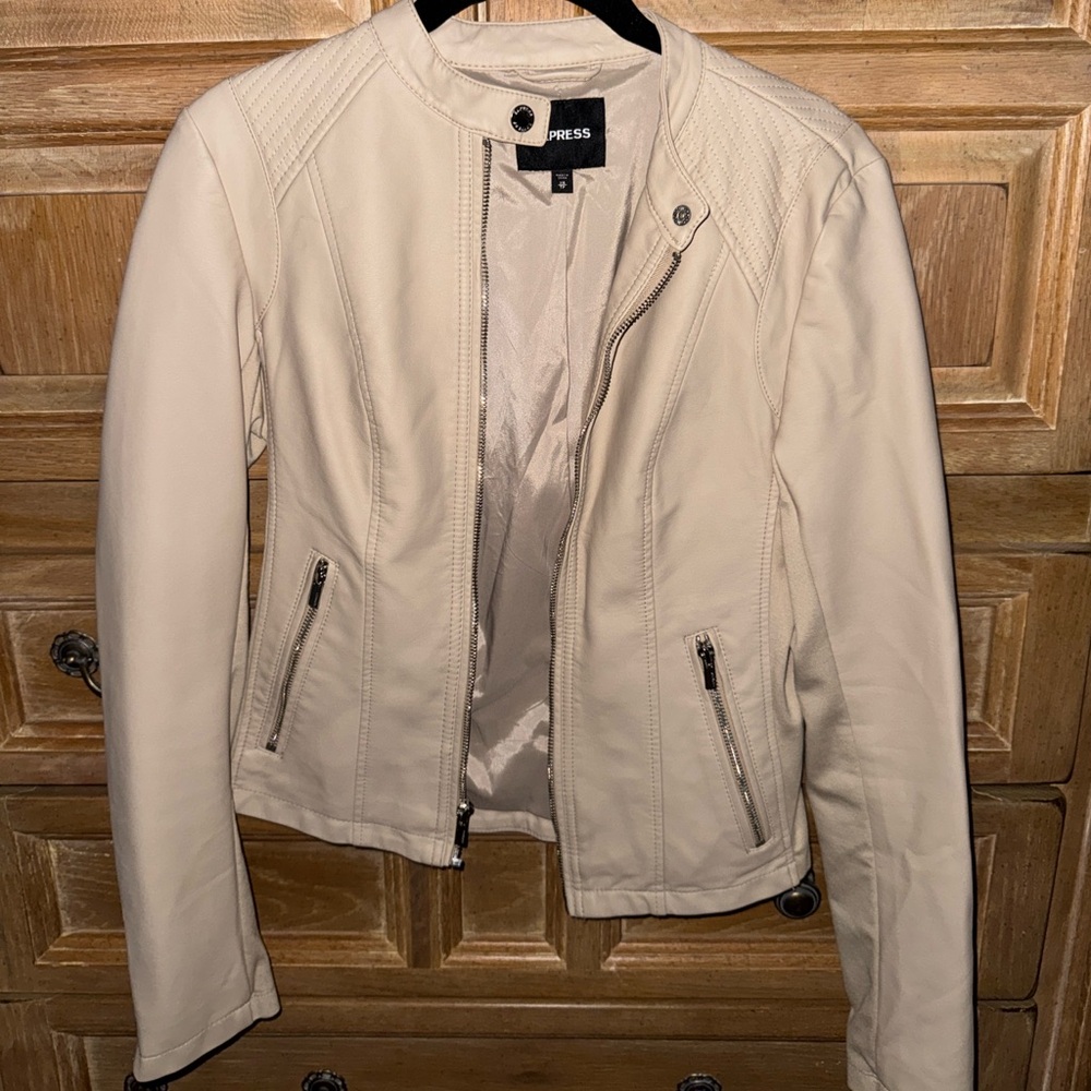 Express Vegan Leather Jacket